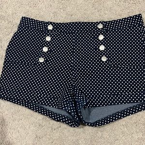 polka dot shorts